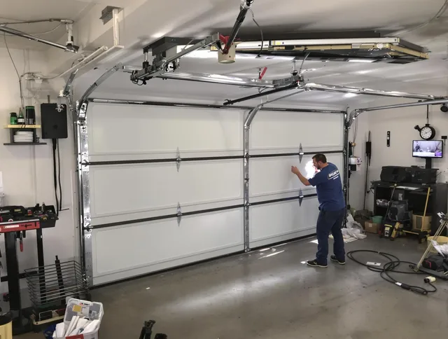 Professional garage door repair service by Hemet Garage Door Repair in Hemet