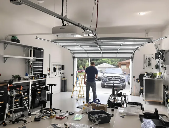 Garage door opener installation by Hemet Garage Door Repair in Hemet