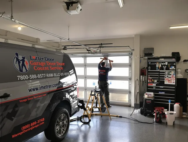 Hemet Garage Door Repair team performing same-day garage door repair in Hemet
